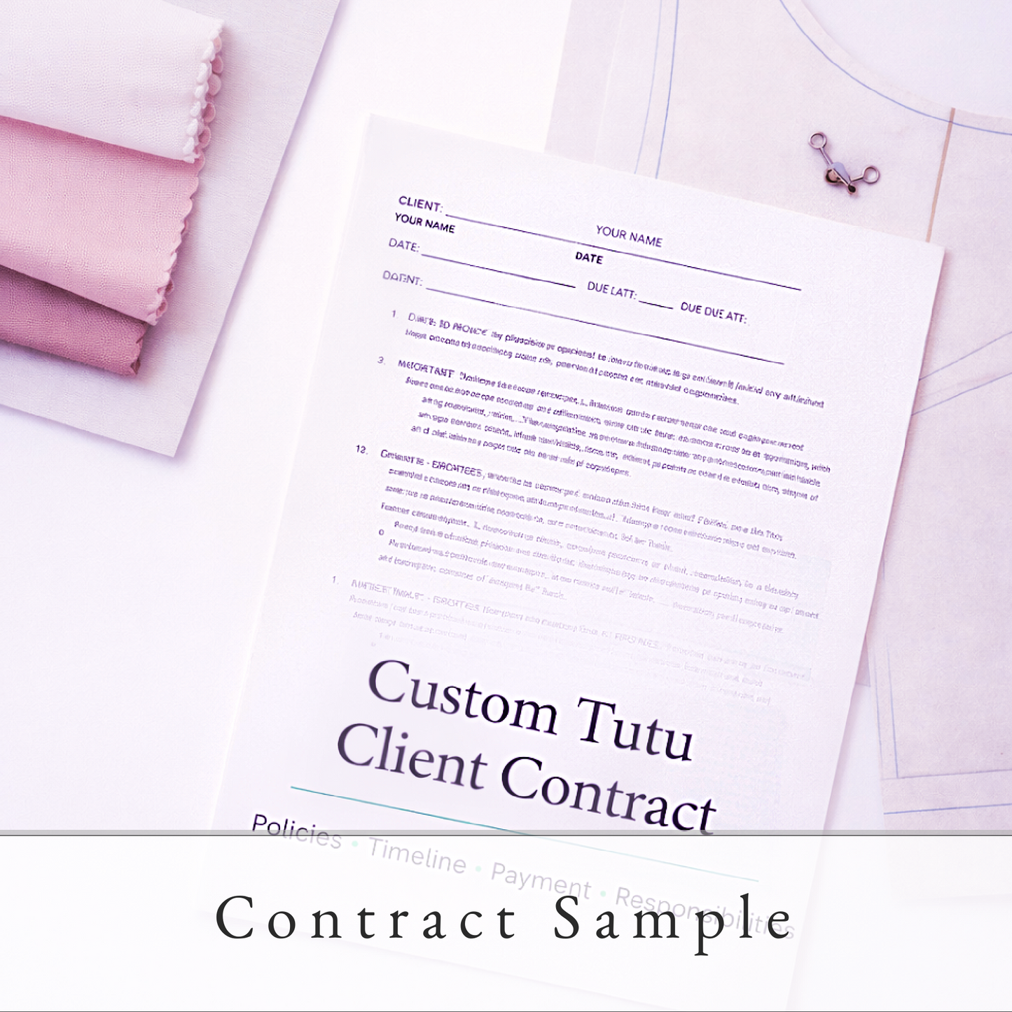 Contract Sample