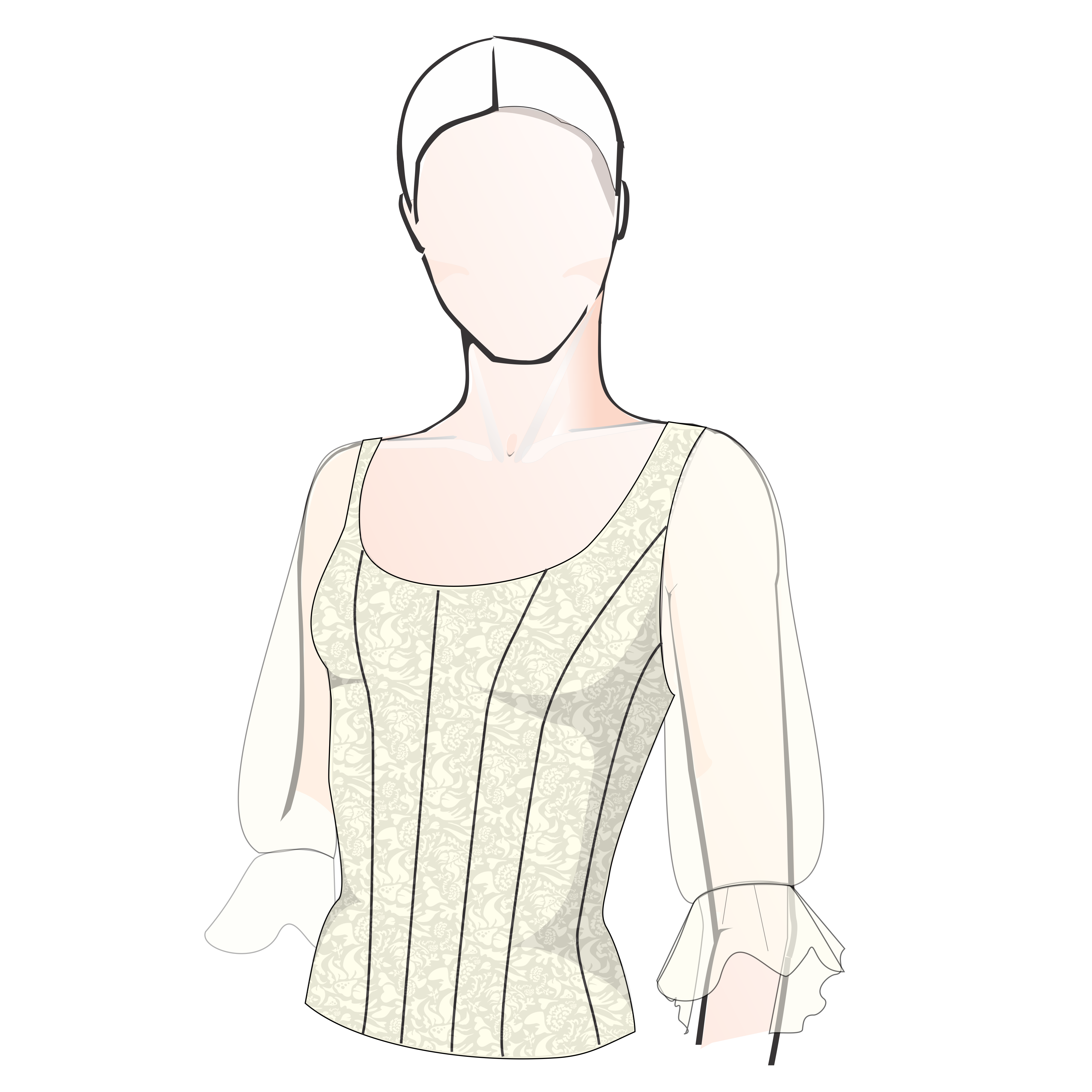 Ballet Bodice Corset Pattern #2116 by Tutus That Dance – Tutus that Dance