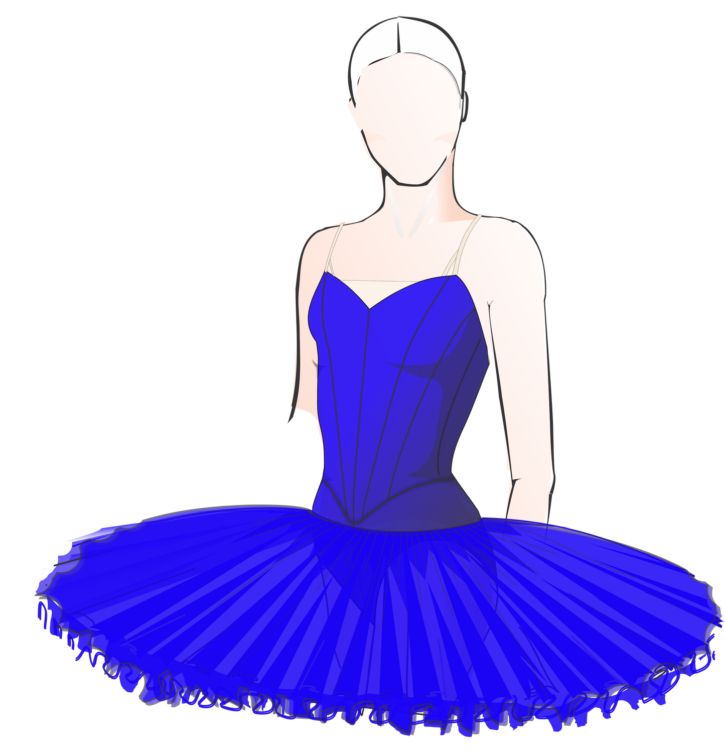 #6008 Stretch Tutu