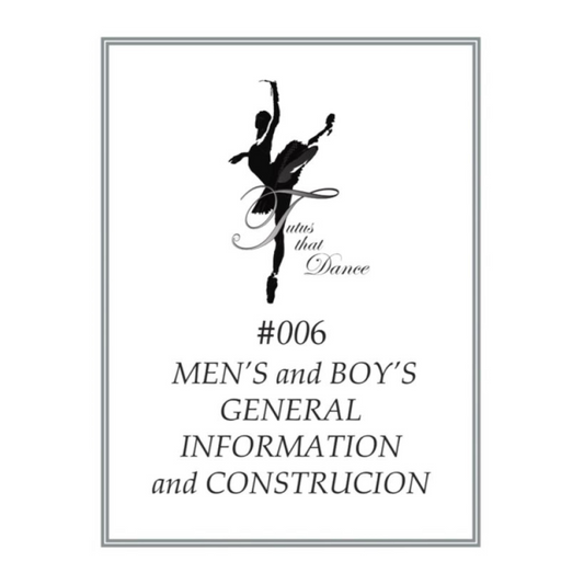 Men's & Boy's Ballet Tunic Pattern Instructions by Tutus That Dance