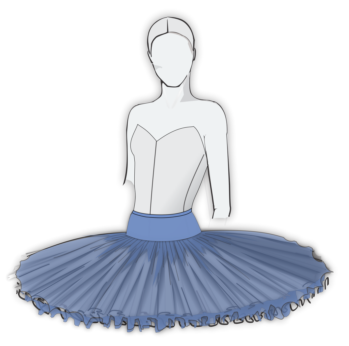 Tutu Examples Ballet Stretch Rehearsal Tutu Pattern #2312 by Tutus That Dance – Tutus ...
