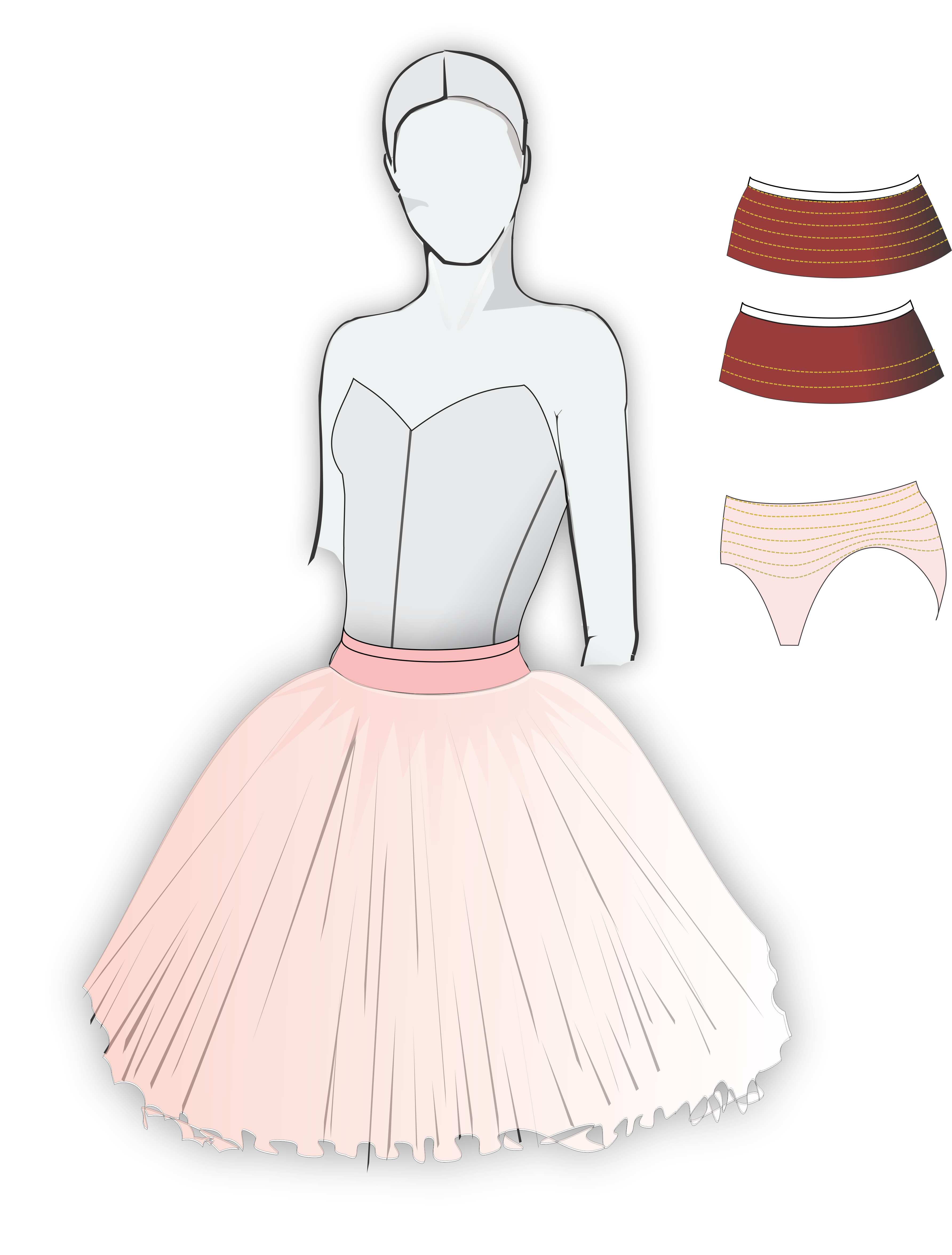 Ballet Bell Tutu Skirt Pattern #2322 by Tutus That Dance – Tutus that Dance