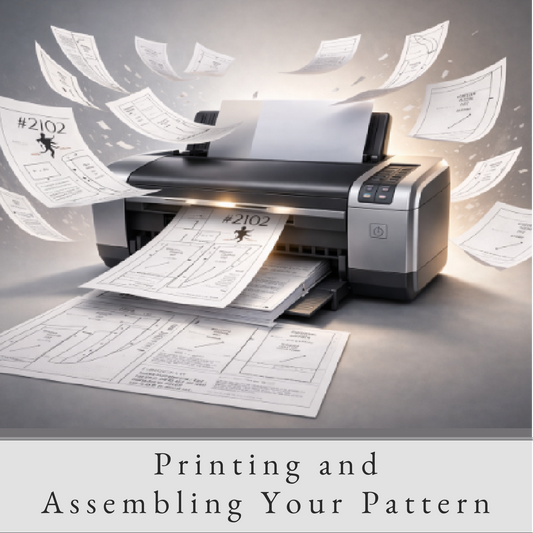 How to Print and Assemble  Patterns