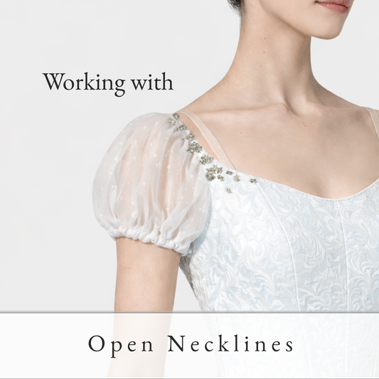 Working with Open Necklines