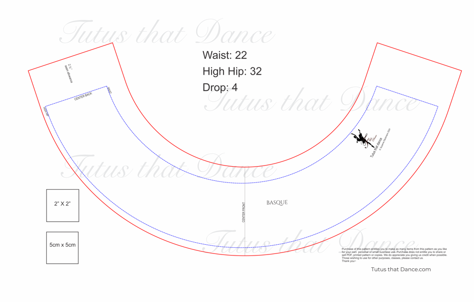 Download - Instructions Making a Removable Basque for Classical or Romantic Tutus