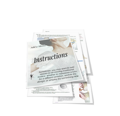 "Add a Sleeve" INSTRUCTIONS, VIDEO INSTRUCTIONS