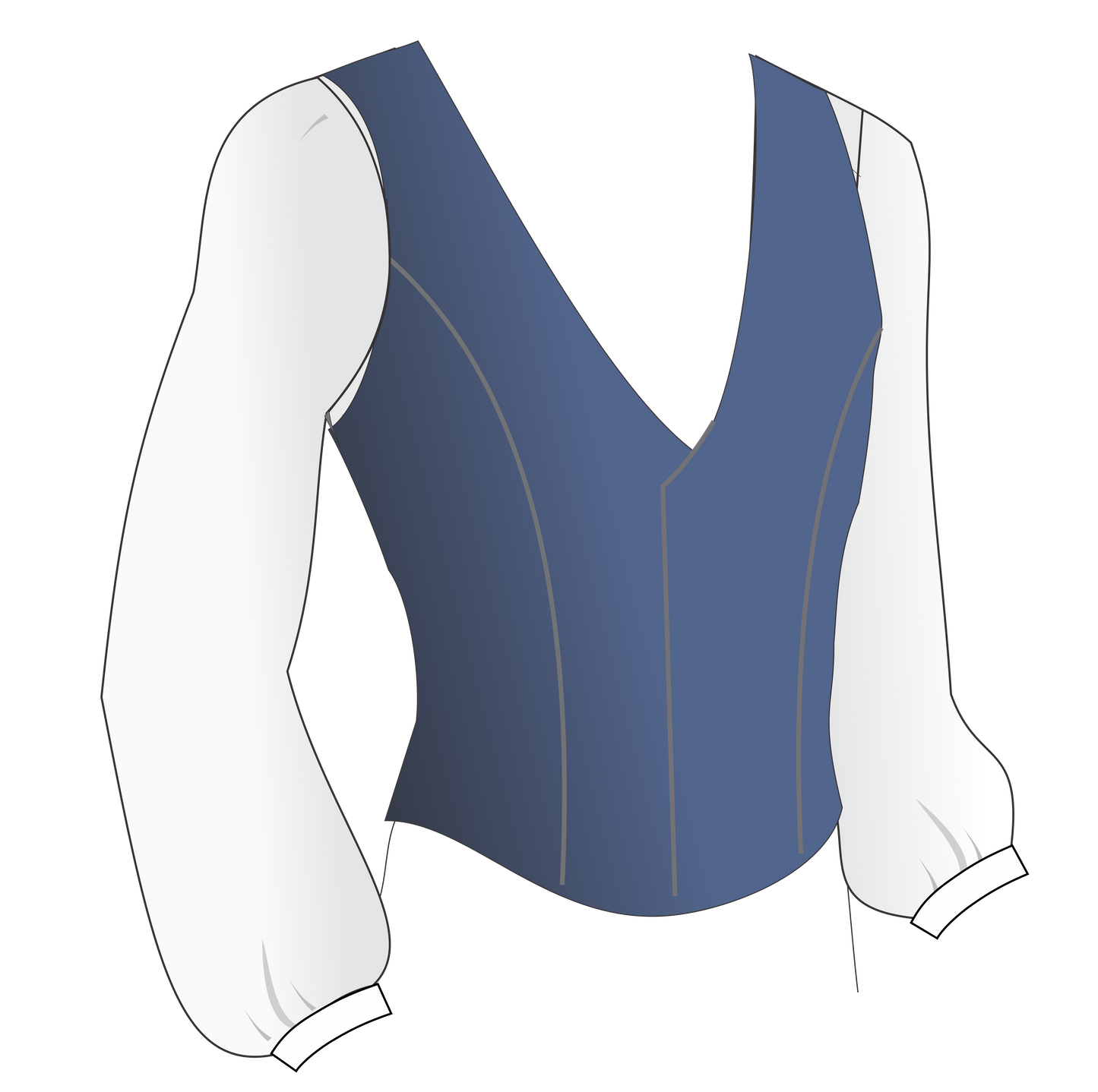 Men's/Boy's Ballet Vest