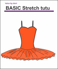 Tutu Examples Basic Ballet Stretch Tutu Pattern by Tutus By Dani – Tutus that Dance
