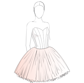 Ballet Bell Tutu Pattern by Tutus That Dance