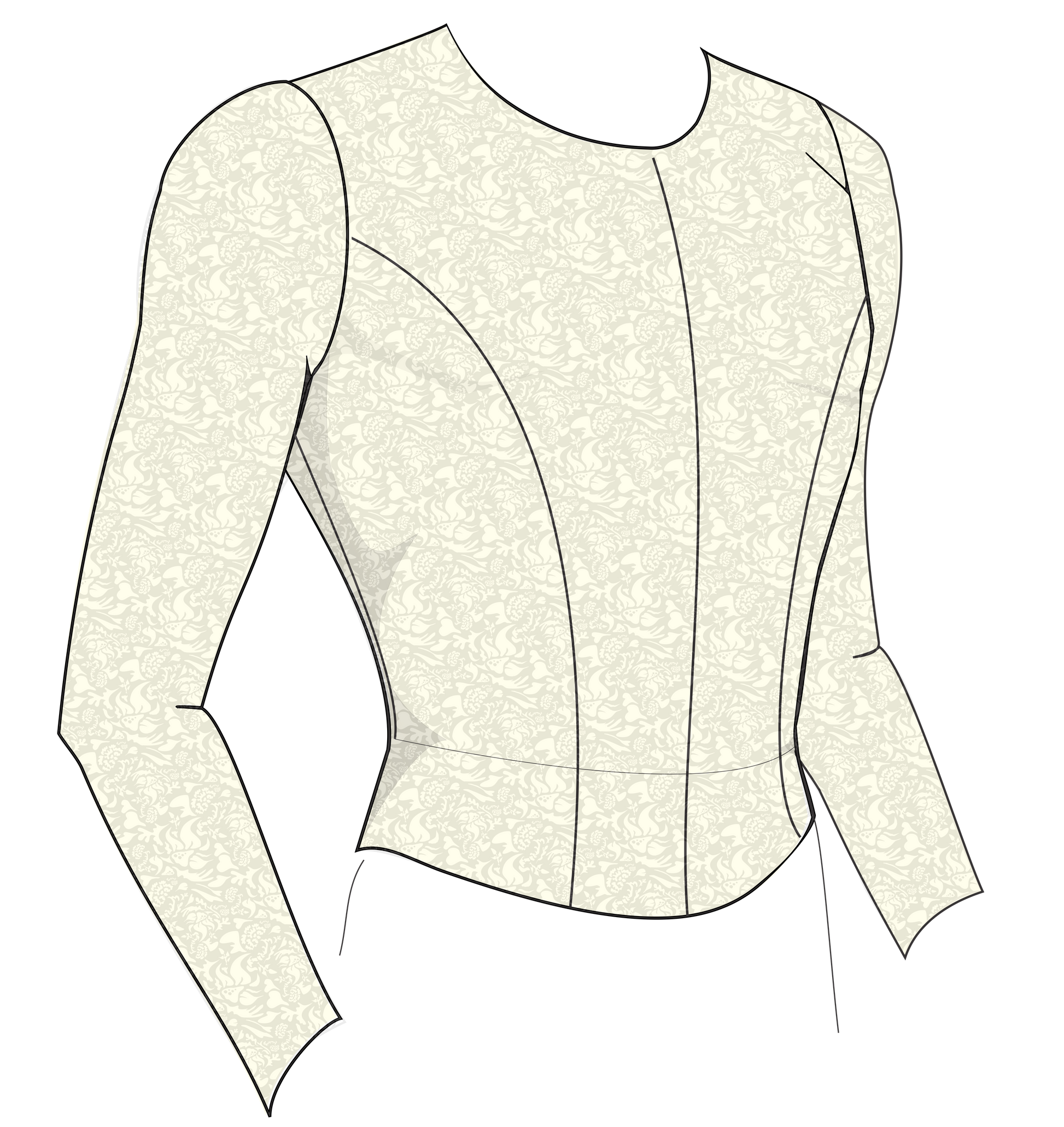 Male tunic, basic pattern by Tutus That Dance