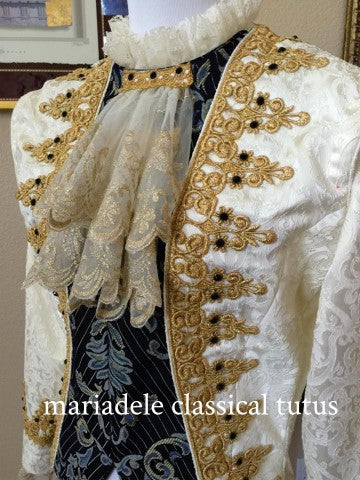 Ballet Men's Jacket, Baroque, by Tutus That Dance